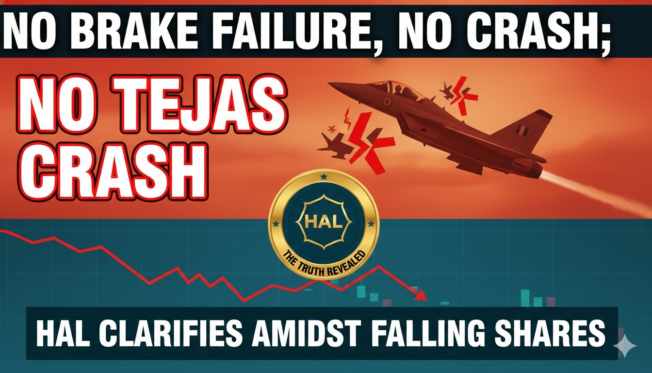 HAL ने तेजस क्रैश अफवाहों को खारिज किया, ग्राउंड पर मामूली तकनीकी खराबी बताई