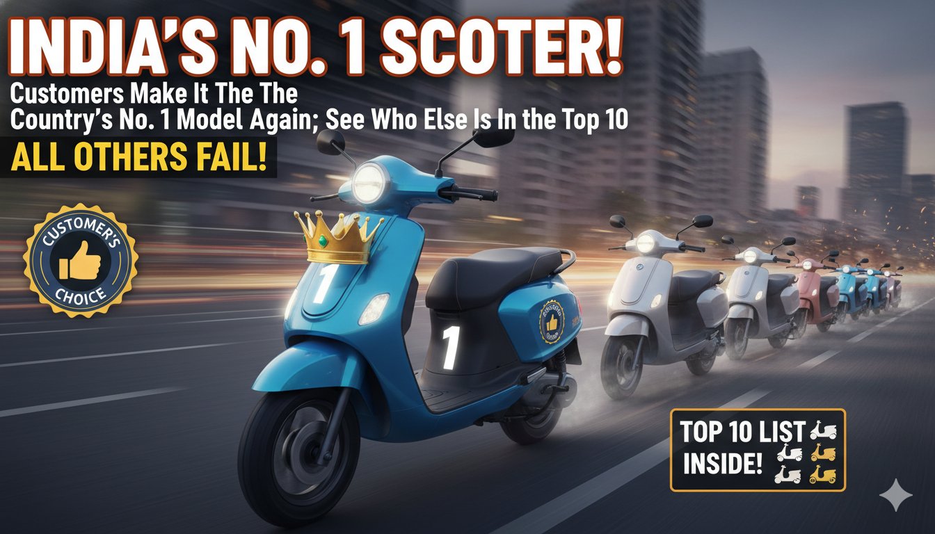होंडा एक्टिवा स्कूटर की फ्रंट व्यू, भारत की नंबर-1 बिकने वाली स्कूटर 2026