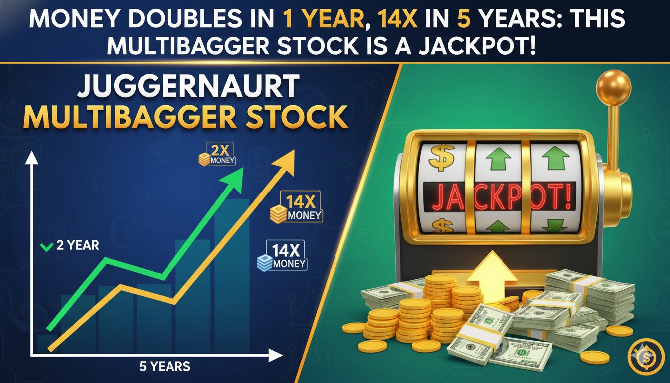 Alt Text for featured image : सोलर इंडस्ट्रीज लिमिटेड का मल्टीबैगर शेयर चार्ट दिखाता हुआ ग्राफ जिसमें 5 साल में 14 गुना रिटर्न का उछाल